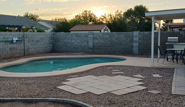 Quiet Casa Grande Oasis with Private Heated Pool
