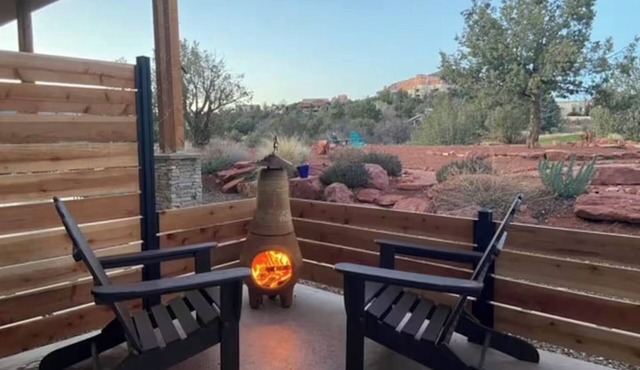Red Canyon Casita - Stargazing + Red Rock Pass 1Bed, 1Bath Casita - Sleeps 2