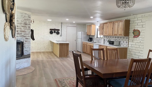 Remodeled mid-century brick house is excellent base for exploring the Gila