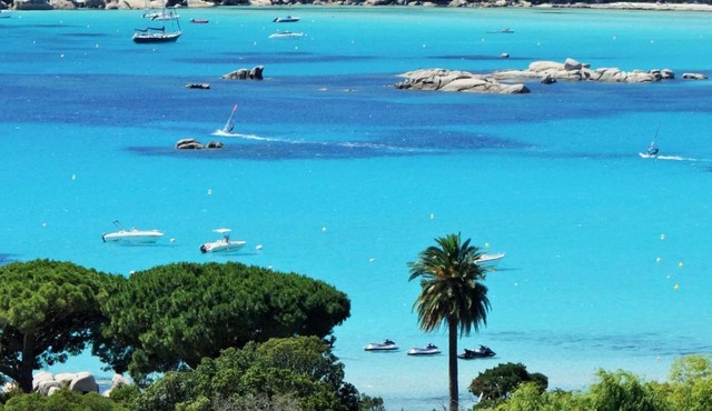 Residence Bellavista à Santa Giulia, proche de la plage et vue mer