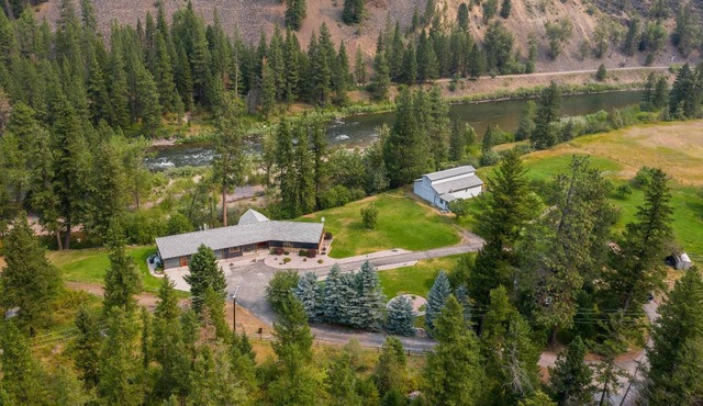 Riverfront Home on the Storied Blackfoot River