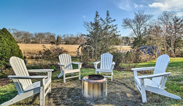 Riverfront Kingston Home w/ Deck & Fire Pit!
