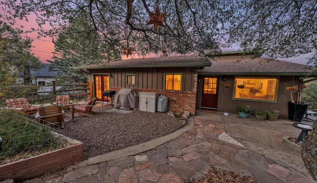 Rustic Retreat w/Deck! Dog Friendly| 2BR+Office