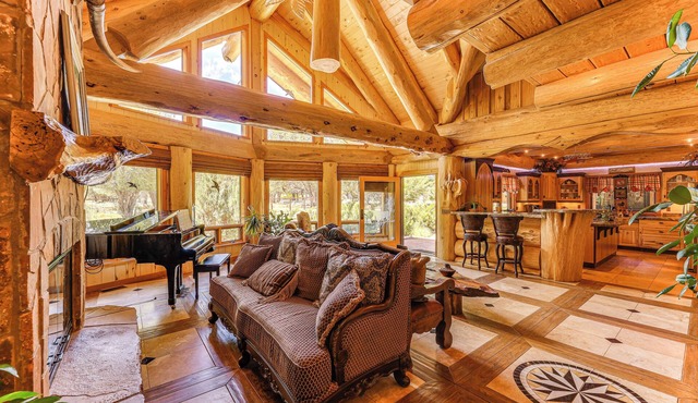 Scenic Payson Cabin! Fireplace + Wraparound Patio