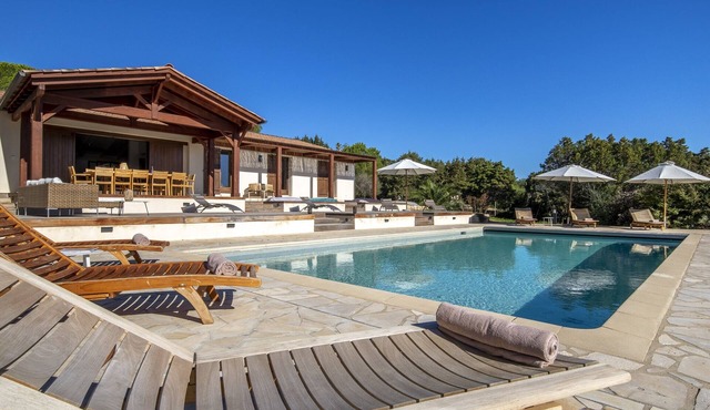 Seaside villa Valinco Gulf south Corsica