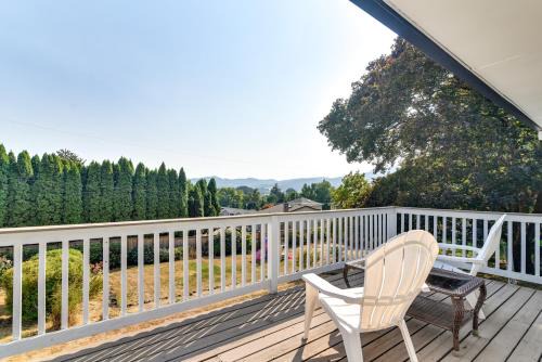 Serene Forest Grove Home w/Deck & Stunning Views!