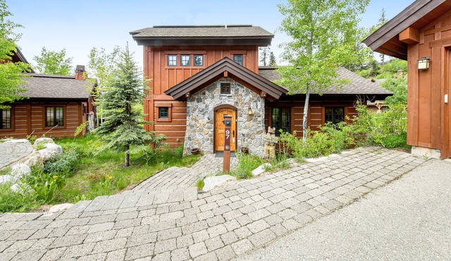 Ski-in/ski-out townhome - mountain view, washer/dryer & fireplace - dog-friendly