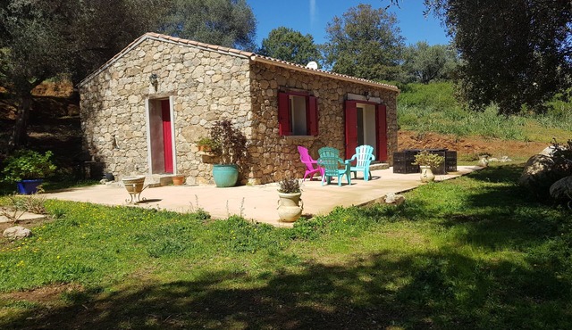 Small country house: Very large property with swimming pool.