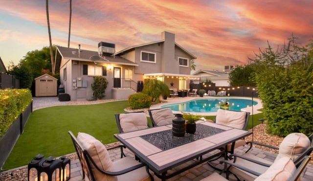 Sonoran Escape – 4BR Scottsdale Retreat w/Heated Pool