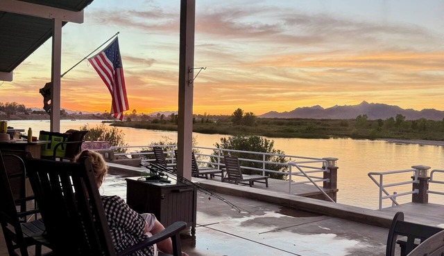 Spacious Waterfront Property on The Colorado River with your own Dock and Beach!