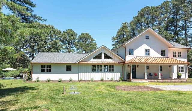 St. Michaels Waterfront Home with Pool