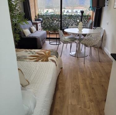 Studio bord de mer - Plage - Piscine - Wifi