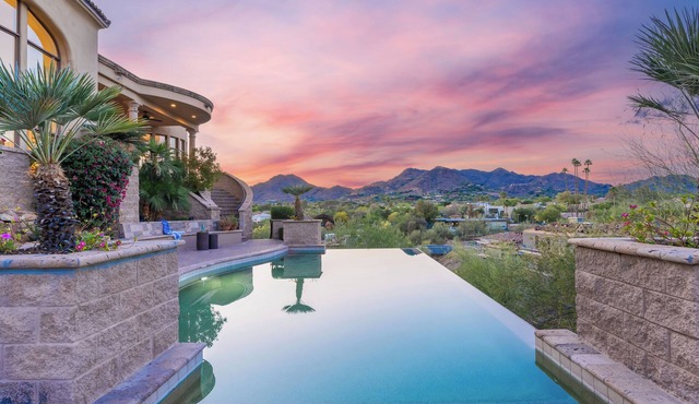 SUMMER SALE | $10M Estate w/Iconic Views, Infinity Pool, Home Theater & Style
