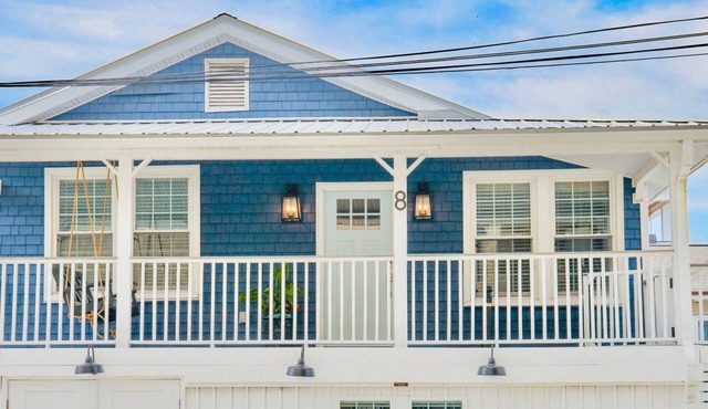 The Latimer-Charming 3-bedroom Cottage at Wrightsville Beach-Steps to Ocean