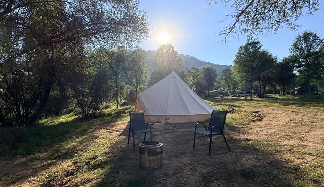 The Luna Bell 1 - Safari Bell Luxury Glamping Tent