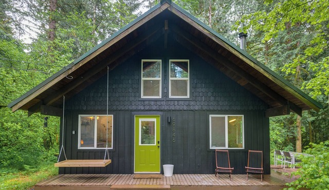 Tiny: An A-Frame Cabin in the Woods
