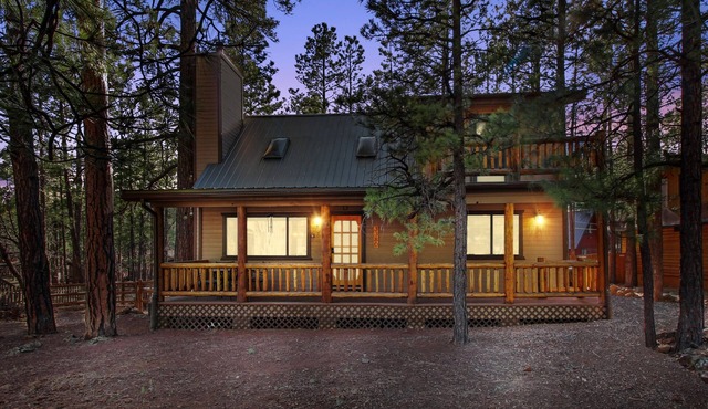 Tranquil Pinetop Getaway! w/Firepit, Grill, Deck, Pet-Friendly, Near Ski & Golf!
