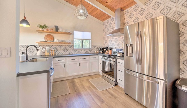 Trendy Digs w/Yard Games, Fire Pit & Grill!