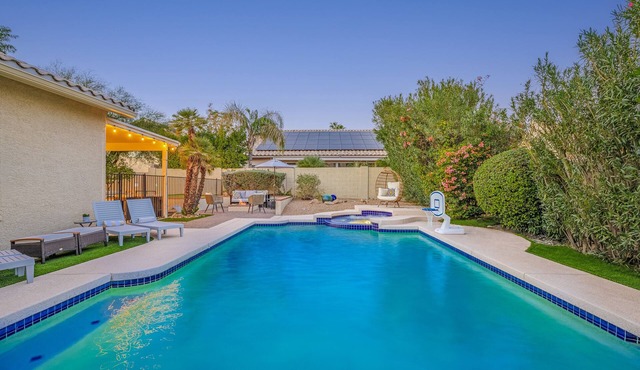 Unbeatable location, fun game room, relaxing heated pool and spa, putting green!