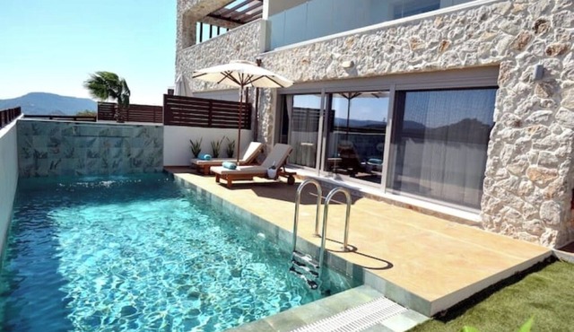 Villa 101 A Rhodes – Luxury Stone-Built Retreat with Pools & Panoramic Views