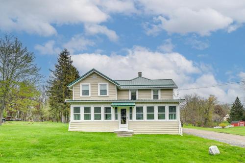 Walk to Beach! Sodus Point Escape w/Private Yard