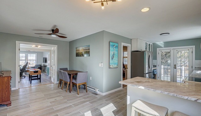 Walk to Broadkill Beach: Sleek Family Home w/Deck