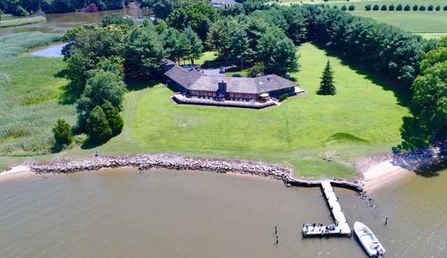 Waterfront Estate w Private Pier, Game Room & Bar