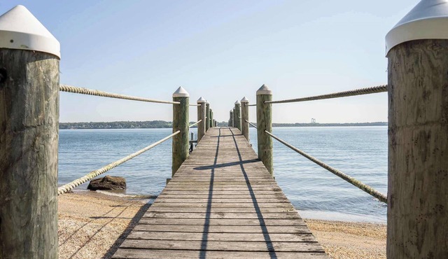 Waterfront Saunderstown Estate with Private Dock