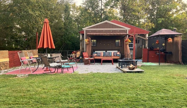 Whimsical "Glamping" Cabin Getaway