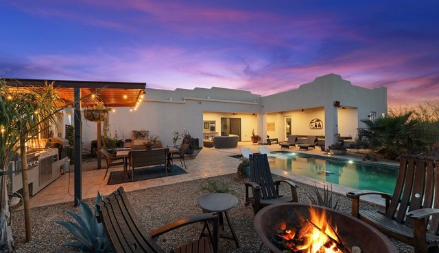 Winters Desert Oasis