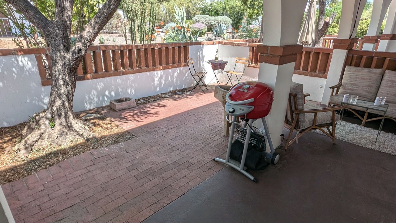 Photo of Patio Balcony in Tucson Green Valley Townhouse Apartment
