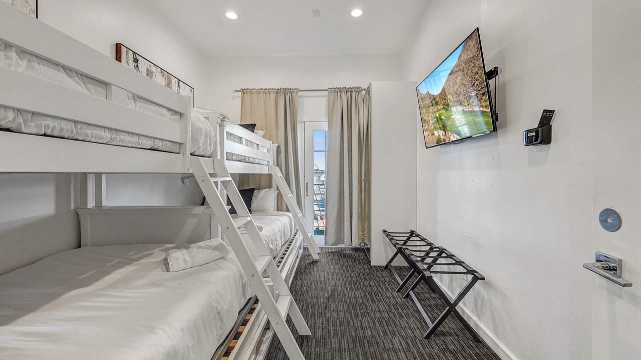 Photo of Bedroom in Brown and Stetson Business