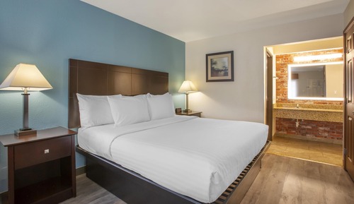 Standard Room, 1 Queen Bed, Non Smoking, Refrigerator & Microwave