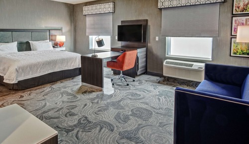 Room, 1 King Bed, Accessible, Bathtub (Hearing)