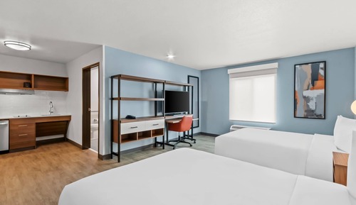 Suite, 2 Queen Beds, Accessible, Non Smoking (Accessible Tub)