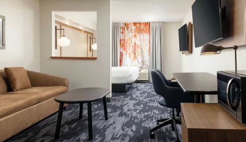 Suite, 1 King Bed with Sofa bed