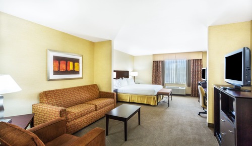 Suite, 1 King Bed with Sofa bed (Additional Living Area)