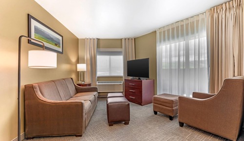 Suite, 1 King Bed with Sofa bed, Non Smoking, Mountain View