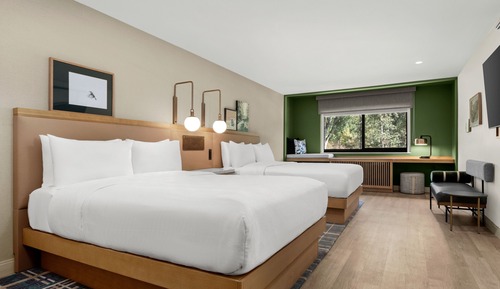 Standard Room, 2 Queen Beds (Mobility/Hearing Accessible, Tub)
