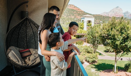 Premium Room, 2 Queen Beds, Mountain View (Courtyard)