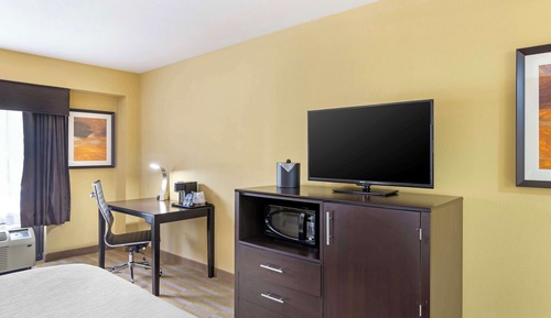 Standard Room, 1 King Bed, Non Smoking, Refrigerator & Microwave