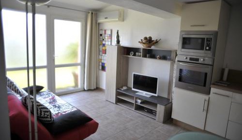 One-Bedroom Apartment with Garden View