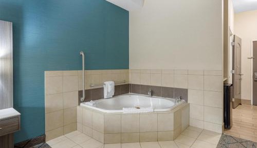 King Suite with Spa Bath and Walk-In Shower - Disability Access