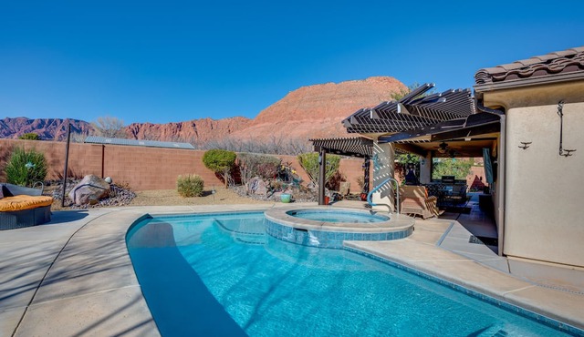 Stylish Ivins Hideaway w/ Patio + Mountain Views!